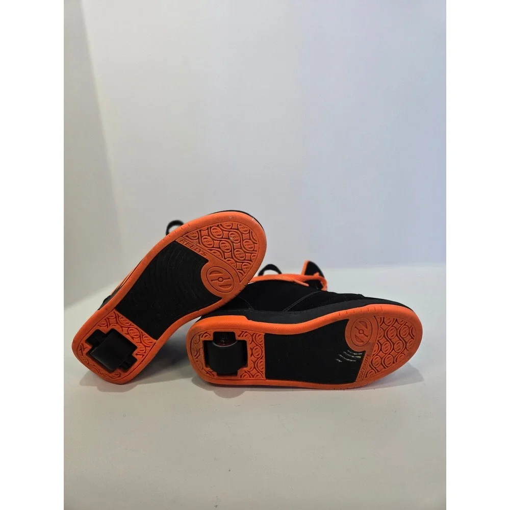 Heelys Propel 2.0 Black Orange Roller Skate Shoes Youth 4